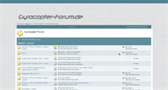 Desktop Screenshot of gyrocopter-forum.de